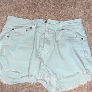 High waisted shorts